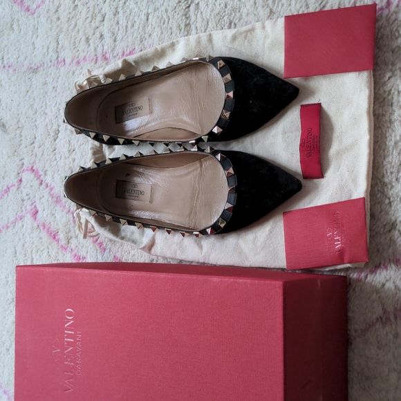 Valentino rockstuds ballerina flats - Picture 4 of 4